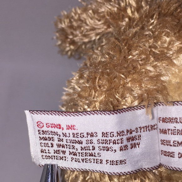 Gund Cocoa Holiday Dog Plush Stuffed Animal Puppy Brown Beige - Picture 7 of 12